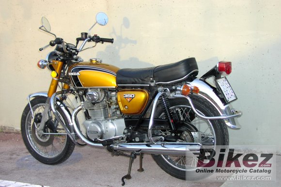 1974 honda cb 350 disc photo